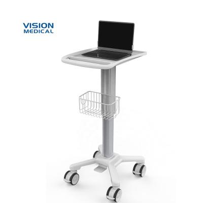 China Hospital Industrial Mobile Trolley Cart Tablet Trolley Medical Device Trolley Portable Nursing Machine for sale