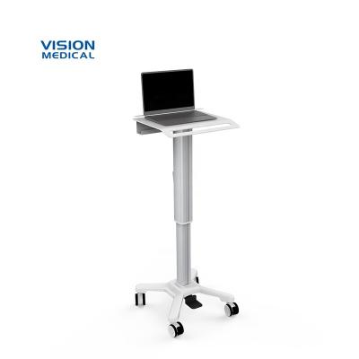 China Industrial mobile patient cart medical equipment trolley computer aluminum alloy device hospital laptop dental cart for sale