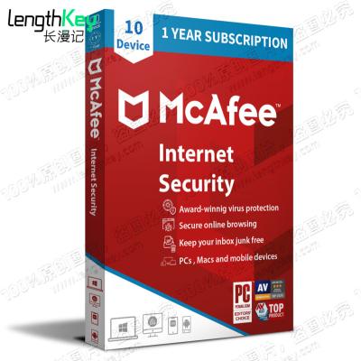 China 24/7 McAfee Internet Security 2023 Online Unlimited/10 Devices 1 Year Official Bind Key Software Website Activation McAfee Internet Security 2023 Devices Unlimited/10 1 year for sale