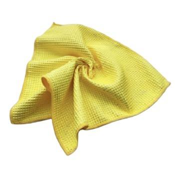 China 40*40cm Honeycomb Waffle Design Textiles Microfiber Wash Station Stocked Towel for sale