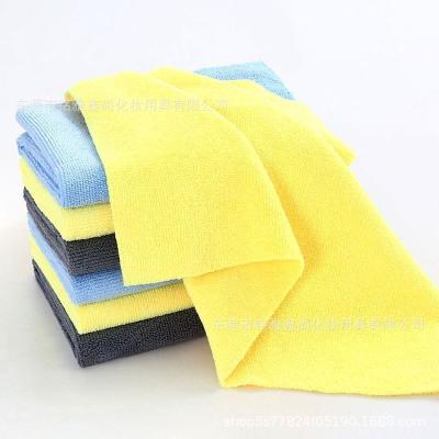 China Wash Station Towel 350GSM 40*40cm Microfiber Wash Station Cleaning Edge Cutting Ultrasonic Towel for sale