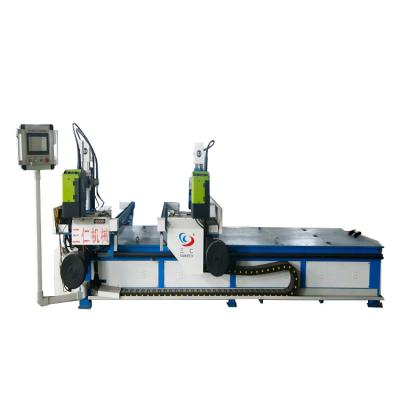 China Wind Efficient Four Head Square Pipe Welding Machine Flange Iron Angle Machine Welding Processing Machine for sale