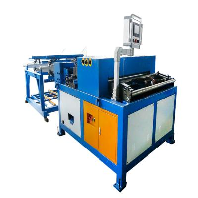 China Automatic Operation HVAC Low Carbon Steel Plate And Galvanized Rectangular Plate Pipe Making Machine Square Air Duct Production Line 3 for sale