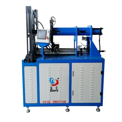 China Industry Application 100-400 High Quality Air Duct Making Machine Metal HVAC Corrugated Elbow Duct Forming Machine For Air Duct for sale