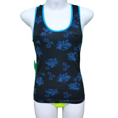 China Women's Summer Solid Color Fitness Yoga Wear Vest Casual Elastic Tank Tops QUICK DRY for sale