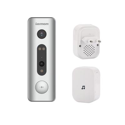 China 2.4G WiFi Connection Wireless Camera 1080P Door Bell Wireless Smart Wifi Intercom Doorbell Video Doorbell Camera 2.4G WiFi Battery Powered New for sale