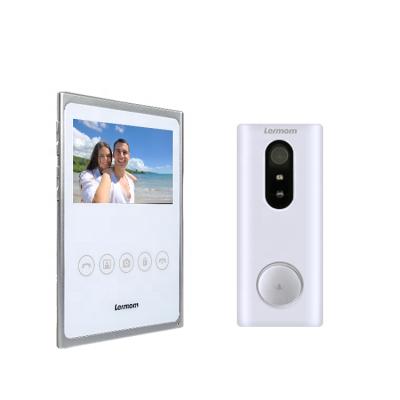 China Wireless Waterproof Video Doorphone Visual Two Way Call Smart Home Apartment Intercom Apartment Doorbell Villa Radio Intercom Apartment for sale