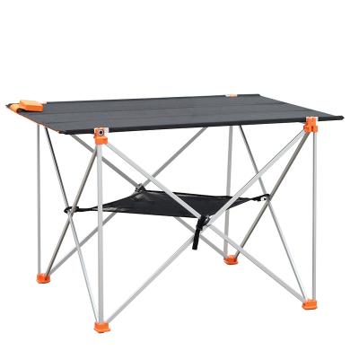 China Lightweight 75W Solar Powered Outdoor Use Table Waterproof Folding Solar Charging Foldable Camping Table (Camping) With Digital Display for sale