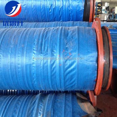 China Transparent sea water used for pumps 6 meter length 22 inch flexible rubber hose with hose floats for dredging for sale