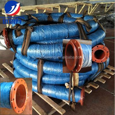 China Transparent Seawater Used For Pumps Factory Supply Seawater Rubber Hose DN 500 Suction Dredging Rubber Hose for sale