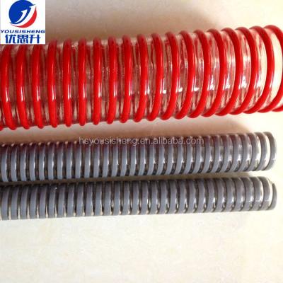 China 1 Inch Food Grade PVC Pvc Suck Water Pipe Not Collapse for sale