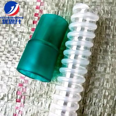 China Transport many liquids and gases YSS ID20mm POE elastomeric transparent plastic tube with connector for sale