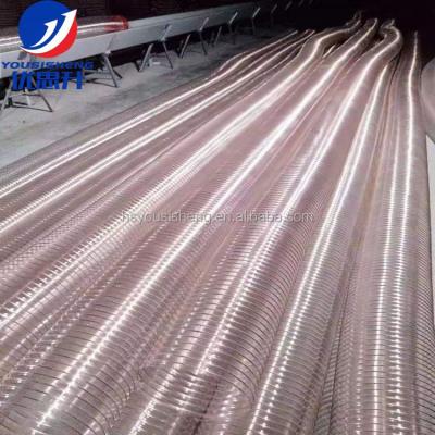 China For Dust Collection Polyurethane Air Hoses Spiral Dust Collector Hose for sale