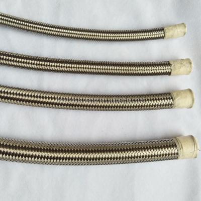 China PTFE YSS Stainless Steel Hose Stainless Steel Braided Hydraulic Oil Hose SAE100 R14 3/8 Braided Hose for sale