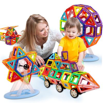 China DIY Education Building Blocks Pieces Magnetic Building Toys For Toddlers Kids Designer Toys Magnet Model Creation Toys for sale