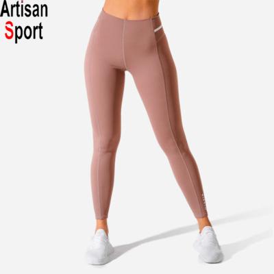 China Breathable High Waisted Workout Nylon Spandex Gaiters Sports Yoga Pants Women Gaiters Female Gym Gaiters for sale