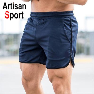 China Branded QUICK DRY Casual Bodybuilding Nylon Men's Gym Sports Shorts Pants Custom Mens Workout Shorts for sale