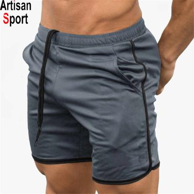 China Wholesale Custom QUICK DRY Summer Men Shaping Shorts Bodybuilding Muscle Gym Running Shorts for sale