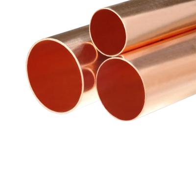 China Air Condition Or Refrigerator Pipe ASTM JIS C10100 C11000 C12200 C12000 High Quality Pure Copper Tube for sale