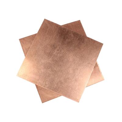 China Construction Thickness Copper Plate Copper Sheet 3mm With 99.9% Copper Content In China for sale