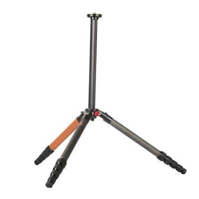 China Outdoor Sport PORTABLE Professional Compact Camera Lightweight Carbon Fiber Tripod for sale