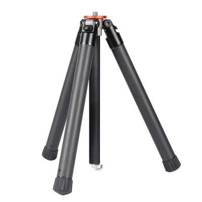 China OBO PORTABLE new design folding compact and lightweight professional carbon fiber tripod that saves storage space. for sale