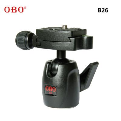 China Lightweight Portable Support Camera OBO B26 Ball Head For Digital Camera for sale