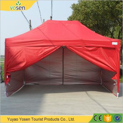 China Steel Frame 10x15ft Foldable Heavy Duty Pop Up Beach Tent for sale