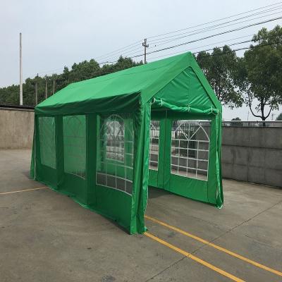 China Outdoor Garden Leisure Events Customized 3x6 Large Outdoor Sun Shade Canopy Wall Gazebo for sale