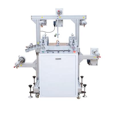 China Garment Shops CE Approved Roll Fabric Two Groups Multilayer Laminating Machine For Wall Panel for sale