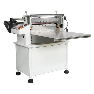 China Post Printing Material Cutting Easy To Use Roll To Sheet Slitter 420 With PLC Control for sale