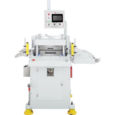 China Garment Shops CE Approved 320 Flat Bed Die Cutter Label Converter With Stamping And Punching Function for sale