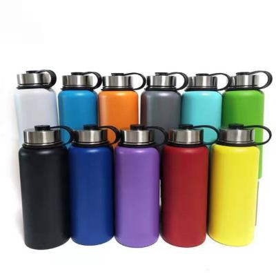 China 32oz 40oz Double Wall Vacuum Flask PORTABLE Thermo Insulated Stainless Steel Water Bottle Termos Thermoses for sale