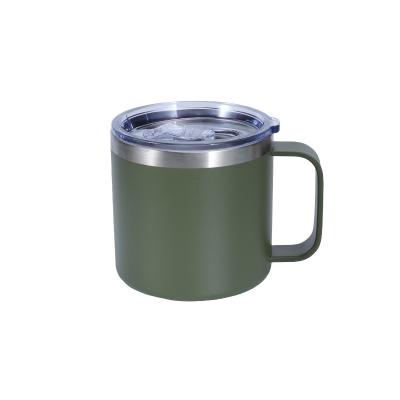 China Disposable Mug 24oz 32oz 350ml 400ml 450ml 300ml Sublimation Handle Cup 12oz 14oz 16oz Stainless Steel Mug Heat Transfer Vacuum Office Disposable Mug for sale