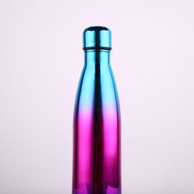 China Amazon Hot Sale PORTABLE Cola Shaped Water Bottle 500ml Outdoor Small Mouth Leakproof Bottle 750ml 1000ml for sale