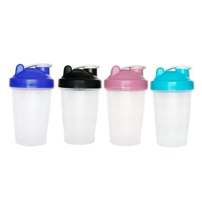 China Wholesale Custom Plastic Viable Logo 400ml Pink Black Blue Protein 600ml Shaker Sports Bottle Black Blue White for sale