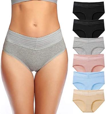 China Antibacterial und sports triangle lace underwear ladies soft and comfortable underwear a large number of ladies mid-size running underwear for sale