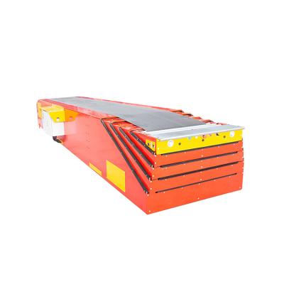 China Specials 600/800mm Width Heat Resistant Daily Belt High Stability Telescopic Belt Conveyor for sale