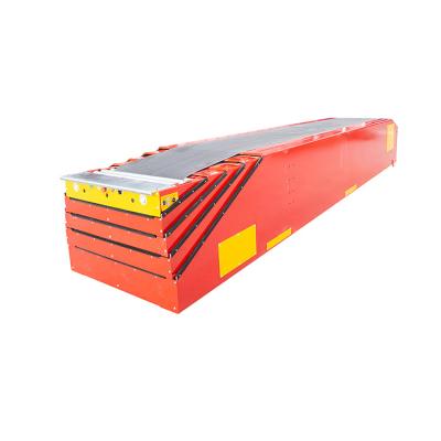 China Heat Resistant Stable And Durable High Power 5.5kw Pvk Telescopic Belt Conveyor for sale