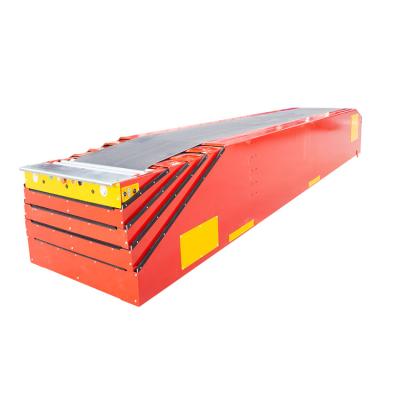 China Heat Resistant Gute Automatic Conveyor Container Belt Conveyor Extendable Flexible Loading And Unloading Telescopic Conveyor For 40ft Container for sale