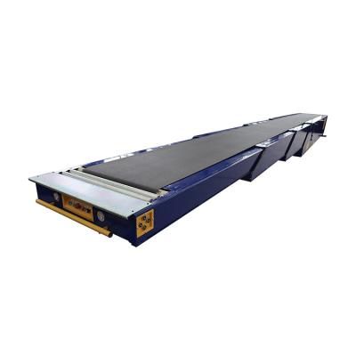 China Limited Time Heat Resistant Goods Loading And Unloading Telescopic Belt Conveyor for sale