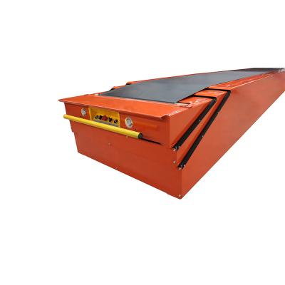 China Hot Selling Heat Resistant Telescopic Belt Conveyor 12m Loading Telescopic Belt Conveyor for sale