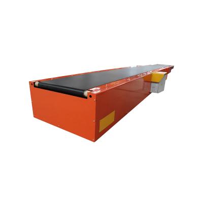 China Hot Selling Practical Heat Resistant 3 Sections Unloading Telescopic Belt Conveyor for sale