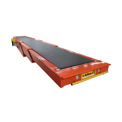 China Heat Resistant Most Popular Smart Telescopic Flexible Belt Conveyor Boom Conveyor for sale