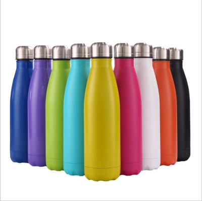 China Sports Approved High Quality Double Wall Stainless Steel Tumbler Vacuum Sports Water Bottle for sale