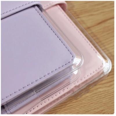 China Protect A5 A6 Binder PVC Coating Notebook Clear PVC Protect Cover Size A6 Daily Binder PVC Coating for sale