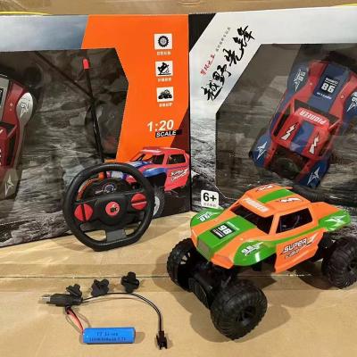 China High-speed wireless remote control large children's vehicle four-way off-road remote control electric vehicle charging version charging boy's toy drift for sale