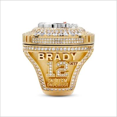 China Custom 2020 Tampa Bay Buccaneers Championship Football Men's Casual/Sporting Rings Brady Championship Rings Name for sale