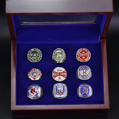 China Wholesale Custom Jewelry Red Sox Baseball Championship Rings Casual/Sporting Men's Rings for sale