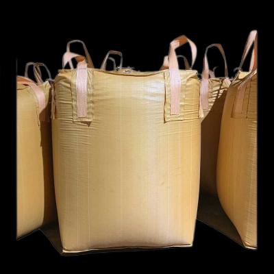 China FIBC tratados ULTRAVIOLETA enormes tejidos abultan el tipo D el 100*100*120cm de los bolsos 200g/M2 en venta